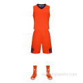 Jersey de entrenamiento de uniformes de baloncesto multicolor de hombres al por mayor